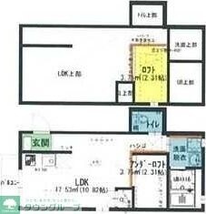 La Luce名駅南 (ラ・ルーチェ名駅南)の物件間取画像