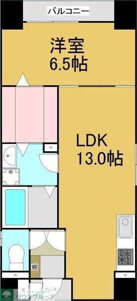 パークレジデンス丸の内駅前の物件間取画像