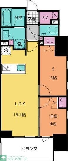 GRAN PASEO名古屋伏見の物件間取画像