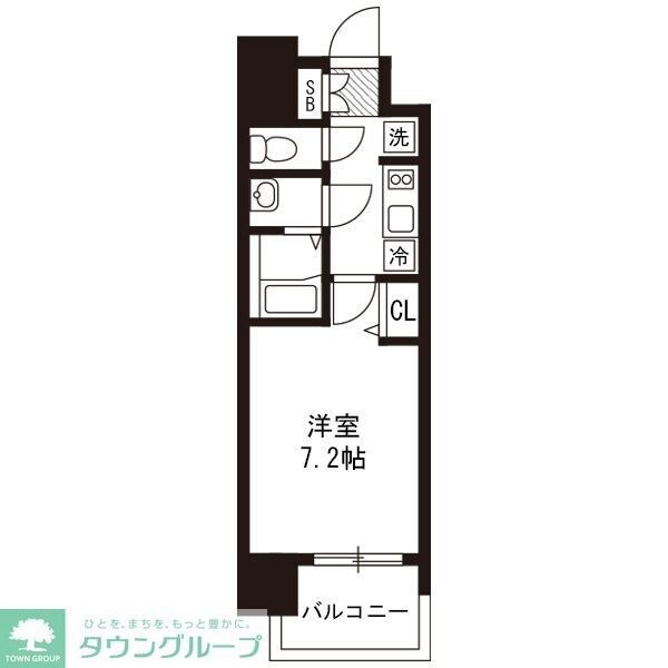 メイクスデザイン鶴舞の物件間取画像
