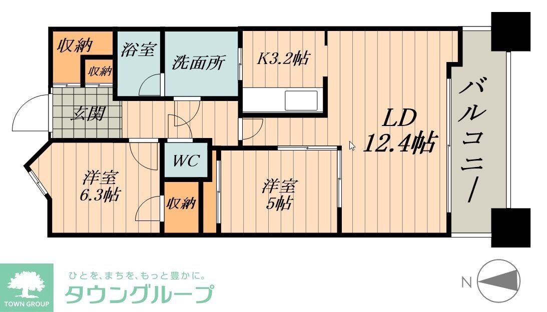 meLiV上前津の物件間取画像