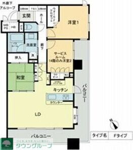 ベレーサ鶴舞公園の物件間取画像