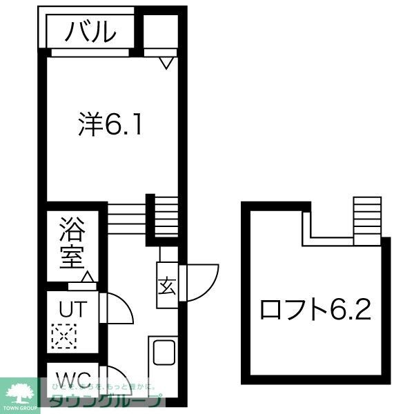 フォルクローレ名駅西の物件間取画像