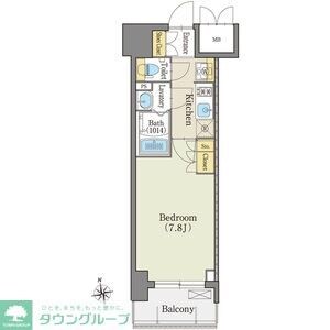 アデグランツ上前津の物件間取画像