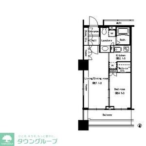 パークアクシス名駅南の物件間取画像