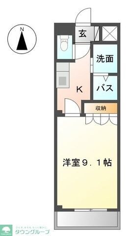 ラ クローンの物件間取画像