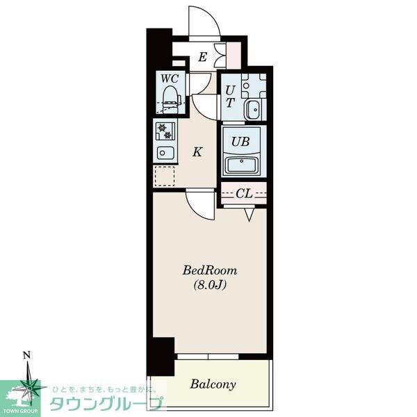 S-RESIDENCE尾頭橋beauteの物件間取画像