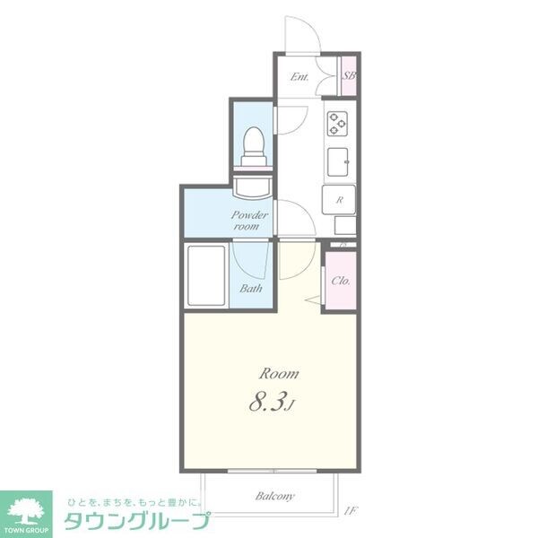 グランコート山王の物件間取画像