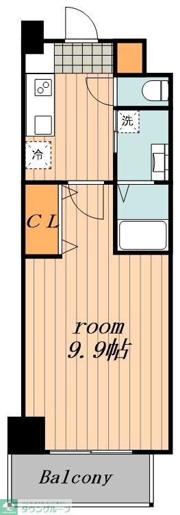 リシュドール鶴舞公園の物件間取画像