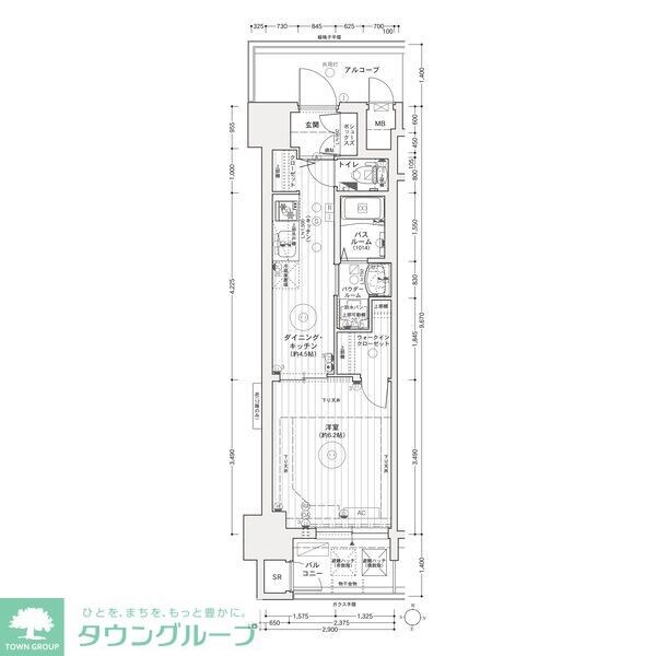 エステムコート名古屋ライブゲートの物件間取画像