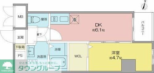 VERITAS SHIRAKANEの物件間取画像