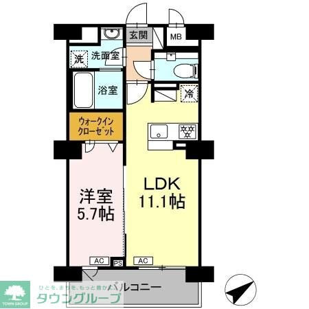 リュミエール千種の物件間取画像