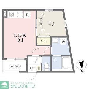 Cherim並木の物件間取画像