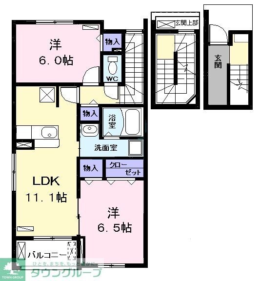 ソレイユ塩池の物件間取画像