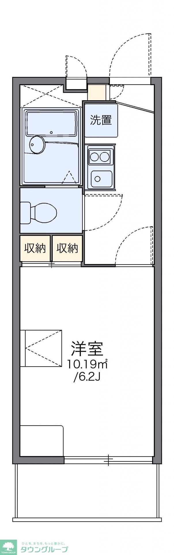 レオパレスグローリアの物件間取画像
