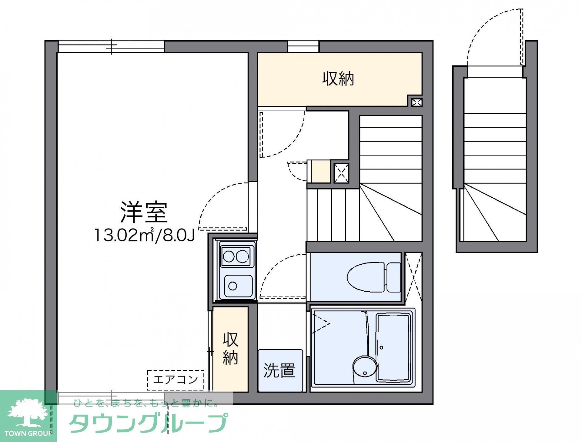 レオネクスト川原の物件間取画像