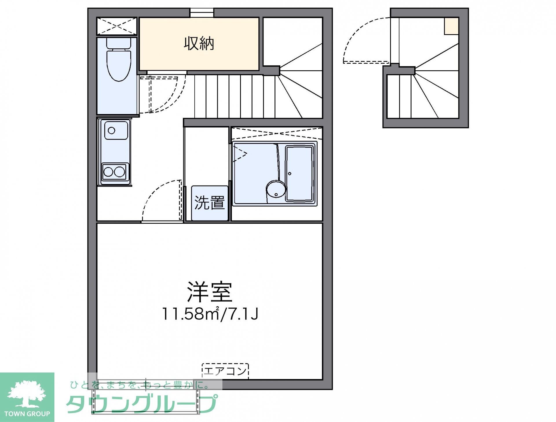 レオネクスト桜里の物件間取画像
