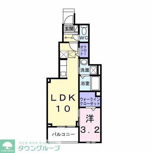 ルラシオンの物件間取画像