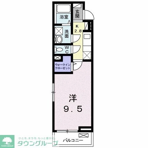 リバーサイド・大江の物件間取画像