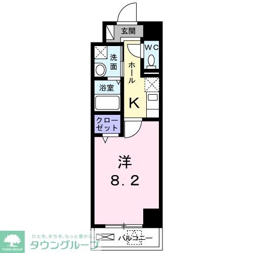 MSKビルの物件間取画像