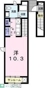 アヴニール陽明の物件間取画像