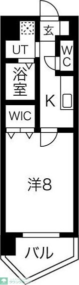 THE BAY FLAT(ザベイフラット)の物件間取画像