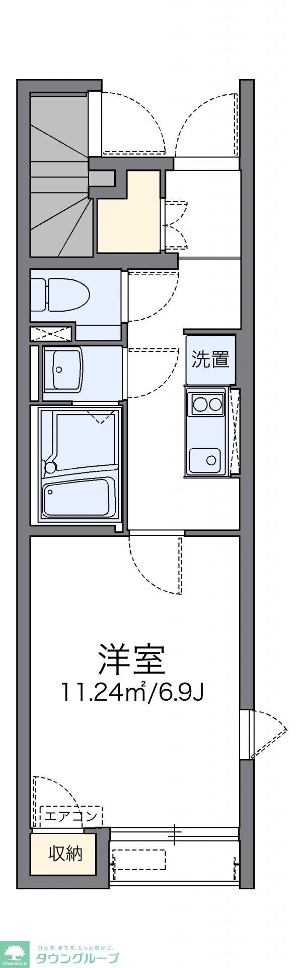 レオネクスト二番の物件間取画像