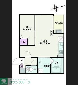 Jack shibaIの物件間取画像