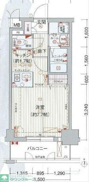 プレサンス桜通り葵の物件間取画像