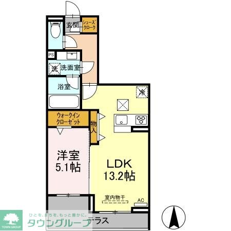 ラスペリータの物件間取画像