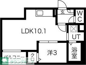 Jack kanseiIIIの物件間取画像