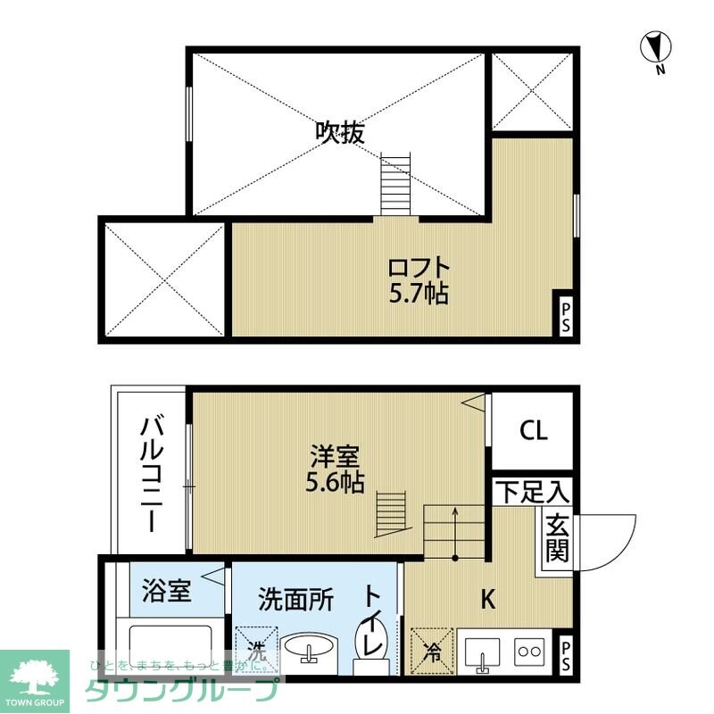 Regalo Hibino(レガーロヒビノ)の物件間取画像