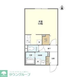 GVIVRE東別院の物件間取画像