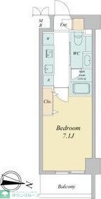 ヴェルデシア名駅南の物件間取画像