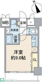 スカイコート松原の物件間取画像