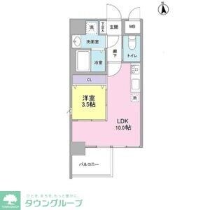 CATTLEYA GARDENの物件間取画像