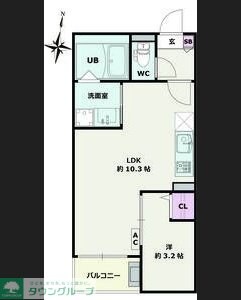 Jack matsushita Iの物件間取画像