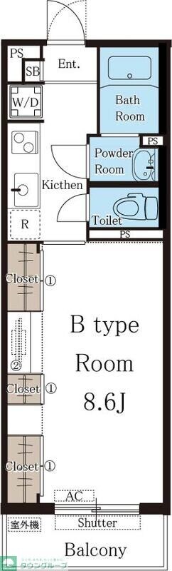 リブリ・ポーラスターナインの物件内観写真