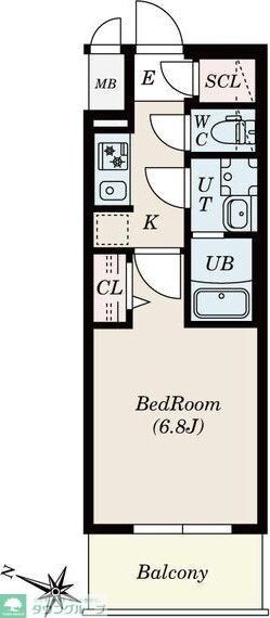 S-RESIDENCE熱田一番の物件間取画像