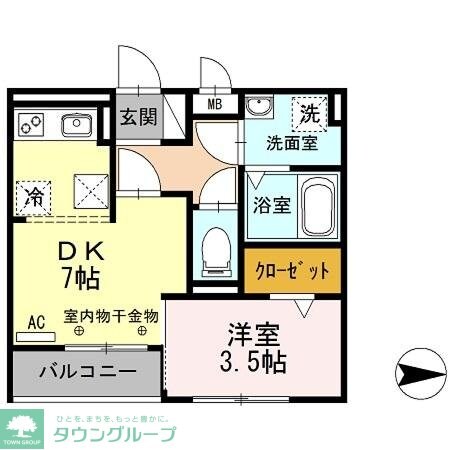 エバランの物件間取画像