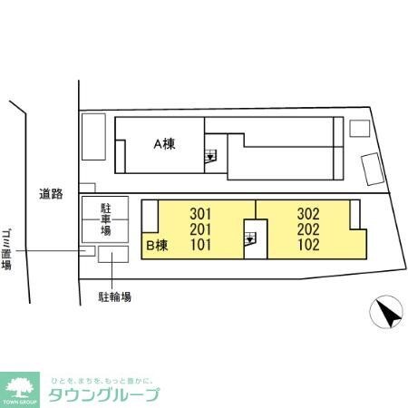 マリポーサ高畑Bの物件内観写真