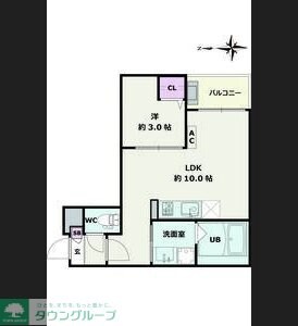 Jack atsutakoshinIIの物件間取画像