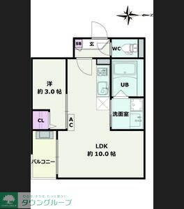 Jack atsutakoshinIIの物件間取画像