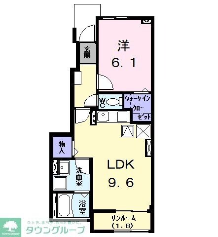 エスポワール KIIIの物件間取画像