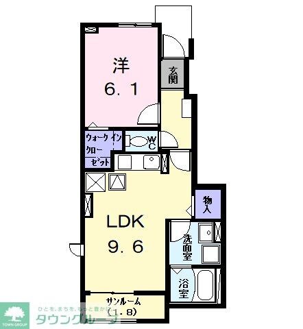 エスポワール KIIIの物件間取画像