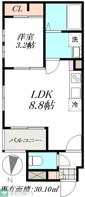 Cherim日比野Graceの物件間取画像