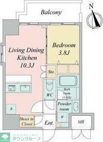 スプランディッド大須門前町の物件間取画像