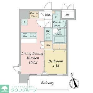 スプランディッド大須門前町の物件間取画像