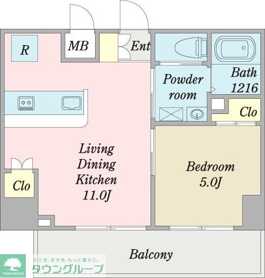 ロータス本陣通の物件間取画像