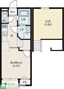 Creo矢田の物件間取画像